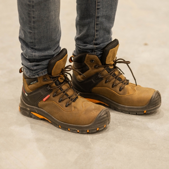 Kigali boot S3S Fibreglass PU/Rubber HRO SR - FOR WALK