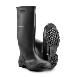 Dunlop PVC Black Wellington Boot - DUNLOP