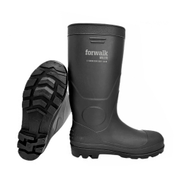 Black PVC Wellington Boot O4 FO - FOR WALK