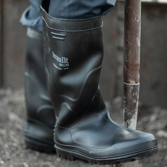 Black PVC Wellington Boot O4 SR - FOR WALK