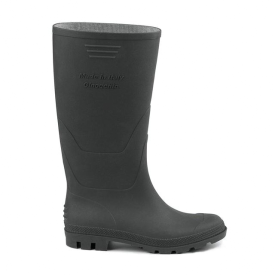 Black PVC Wellington Boot OB SRA