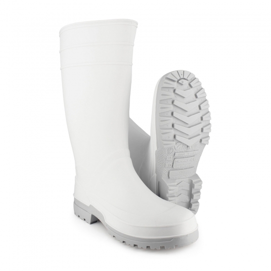 Wellington Boot PPLUS White Cano Alto - NORA