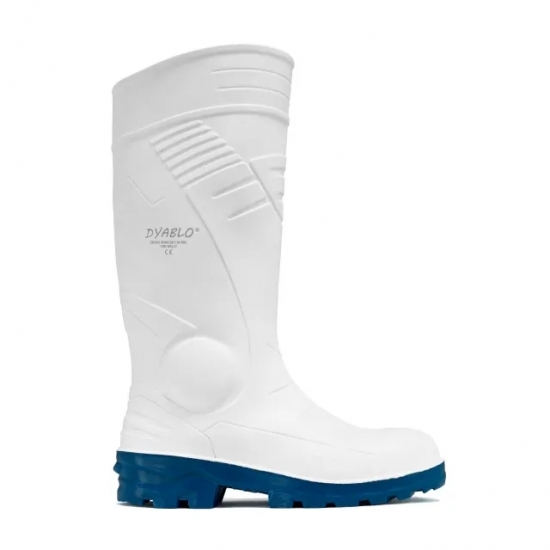 Rubber PVC / Nitrile White S4 Steel SRC - THE WELLY