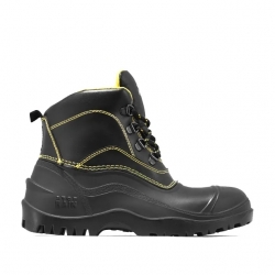 Polyester boot / PVC Black S5 Steel - THE WELLY Polyester boot / PVC Black S5 Steel - THE WELLY