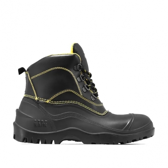 Polyester boot / PVC Black S5 Steel - THE WELLY