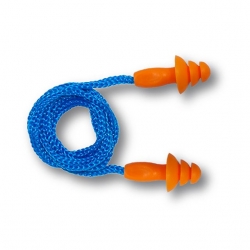 Reusable Earplug with Cord SNR 32dB - FIELD