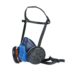 Half mask in silicone with 2 filters - CLIMAX