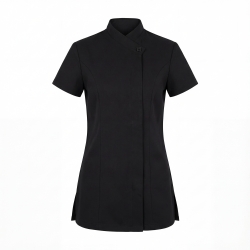 Short-Sleeve Chef Jacket 65% Polyester / 35% Cotton 200g/m² - FOR WEAR