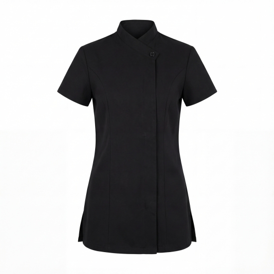 Short-Sleeve Chef Jacket 65% Polyester / 35% Cotton 200g/m² - FOR WEAR