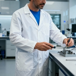 Standard Long-Sleeve Coat 65% Polyester / 35% Cotton 200g/m² - FOR WEAR