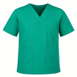 Short-Sleeve Chef Jacket 65% Polyester / 35% Cotton 200g/m² - FOR WEAR