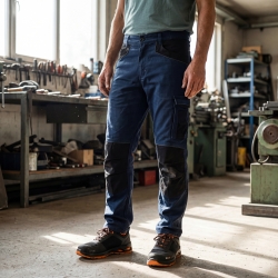 Two-Tone Pants 100% Cotton 240g/m² - FOR WEAR