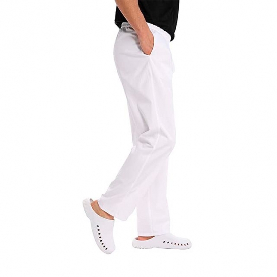 Elastic Waist Pants with Waist Pockets - FOR WEAR Elastic Waist Pants with Waist Pockets - FOR WEAR