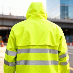 High-Visibility Waterproof Jacket - FOR WEAR