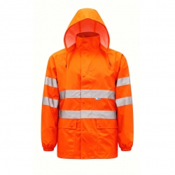 High-Visibility Waterproof Jacket - FOR WEAR