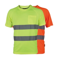 High-Visibility T-Shirt - VIZWELL High-Visibility T-Shirt - VIZWELL