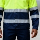 Two-Tone High-Visibility Jacket 65% Polyester / 35% Cotton 200g/m² - FOR WEAR Two-Tone High-Visibility Jacket 65% Polyester / 35% Cotton 200g/m² - FOR WEAR