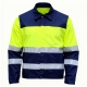 Two-Tone High-Visibility Jacket 65% Polyester / 35% Cotton 200g/m² - FOR WEAR Two-Tone High-Visibility Jacket 65% Polyester / 35% Cotton 200g/m² - FOR WEAR