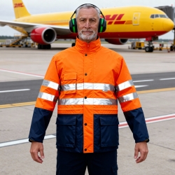 4-in-1 High-Visibility Parka - FOR WEAR