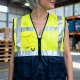 High-Visibility Vest 100% Polyester - FOR WEAR High-Visibility Vest 100% Polyester - FOR WEAR