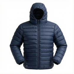 Padded jacket with hood - FOR WEAR