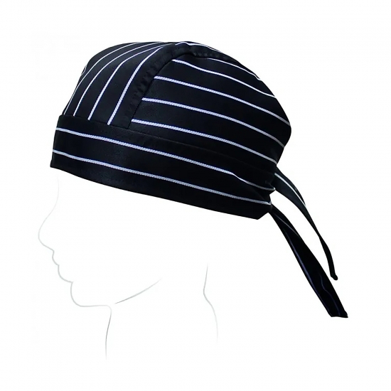Striped Bandana 65% Polyester / 35% Viscose 290g/m² - FOR WEAR Striped Bandana 65% Polyester / 35% Viscose 290g/m² - FOR WEAR