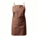 Bib Apron 70 x 90 cm with Cross-Back Straps - FOR WEAR Bib Apron 70 x 90 cm with Cross-Back Straps - FOR WEAR