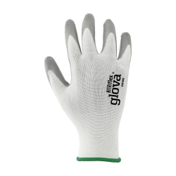 Polyester Glove Nitrile Coating Grey - GLOVA