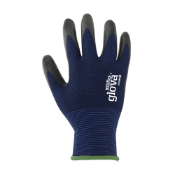 Polyester Glove Nitrile Coating Black - GLOVA