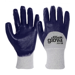 Fine Nitrile Coated Interlock Glove - GLOVA