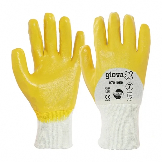 Nitrile Coated Interlock Glove - GLOVA