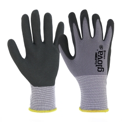 Nylon/Spandex Glove with Nitrile Foam Coating - GLOVA