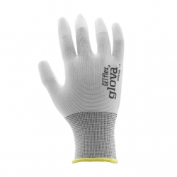 Nylon Glove with PU Coating on Fingertips - GLOVA