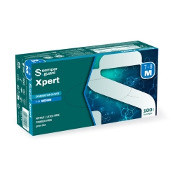 Box of 100 (S-L) 90 (XL) Powder-Free Nitrile Gloves - SEMPERGUARD