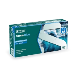 Box of 100 (S-L) 90 (XL) Powder-Free Nitrile Gloves - SEMPERGUARD