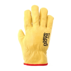 Chef's Glove in Yellow Cowhide Leather - GLOVA