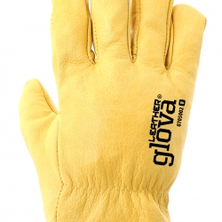 Chef's Glove in Yellow Cowhide Leather - GLOVA