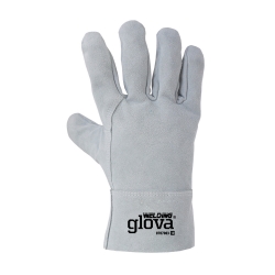 Welder's Glove Crute Cowhide Grey 27 CM - GLOVA