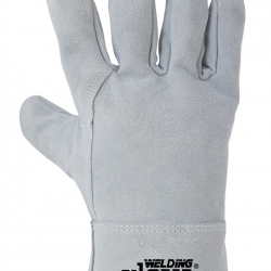 Welder's Glove Crute Cowhide Grey 27 CM - GLOVA