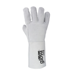 Welder's Glove Crute Cowhide Grey 35 CM - GLOVA