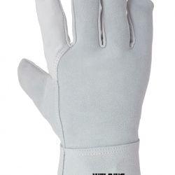 Welder's Glove Mixed Cowhide Grey 27 CM - GLOVA Welder's Glove Mixed Cowhide Grey 27 CM - GLOVA