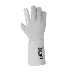 Welder's Glove Mixed Cowhide Grey 35 CM - GLOVA