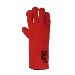 Welder's Glove Crute Red 35 CM - GLOVA