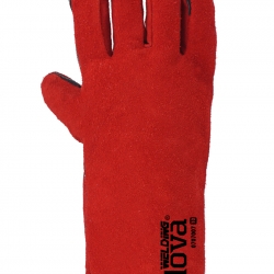 Welder's Glove Crute Red 35 CM - GLOVA