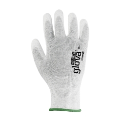 Polyester/Carbon Fiber Glove with Polyurethane Coating - GLOVA