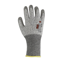 Cut-Resistant Glove Steel Fiber/HPPE/Nylon with Polyurethane Coating - GLOVA