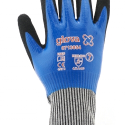 Cut-Resistant Glove with Double Nitrile Coating - GLOVA Cut-Resistant Glove with Double Nitrile Coating - GLOVA