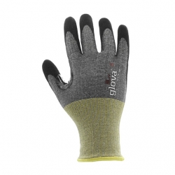 Spandex/Steel Fiber Glove with Sanded Nitrile Foam Coating - GLOVA