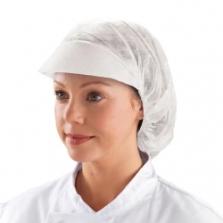 Pack of 100 Polypropylene Caps with Visor - FIELD