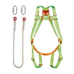 Fall Arrest Harness Kit With Rope And Carabiners - FIELD